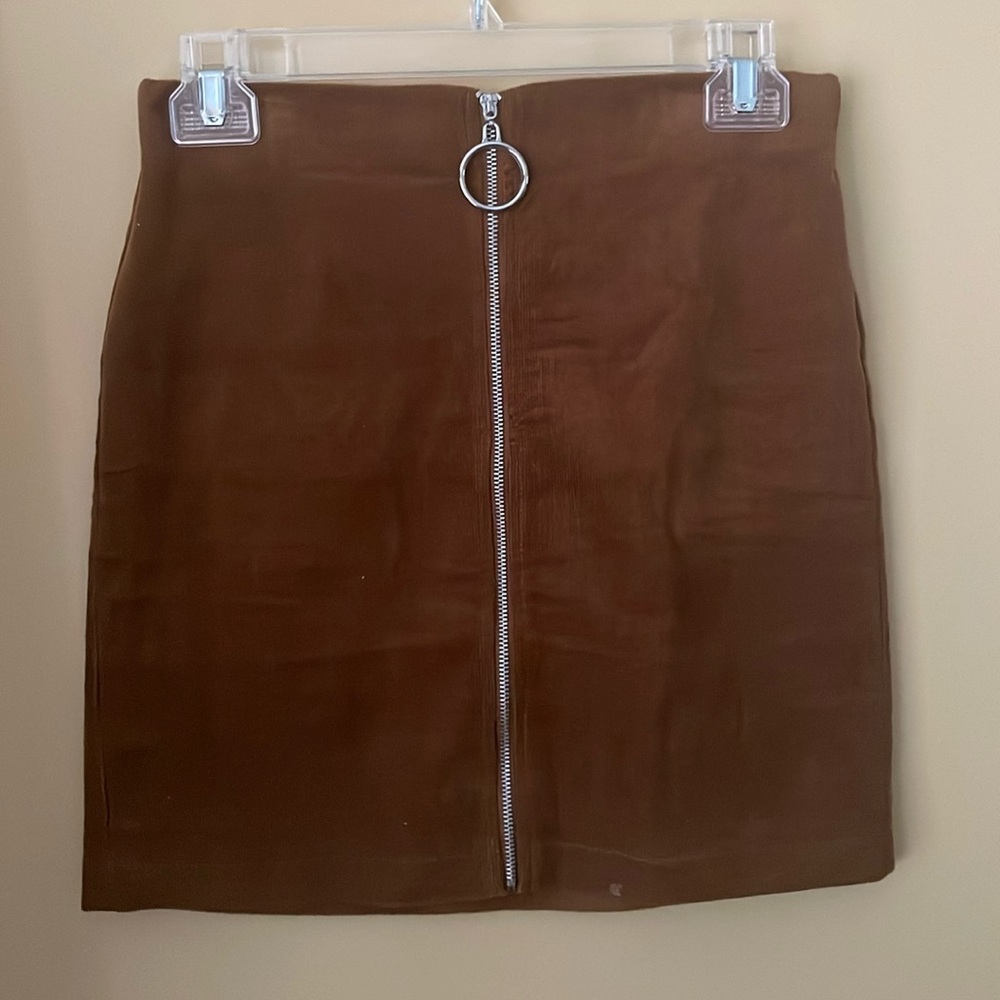 HAVE corduroy mini skirt